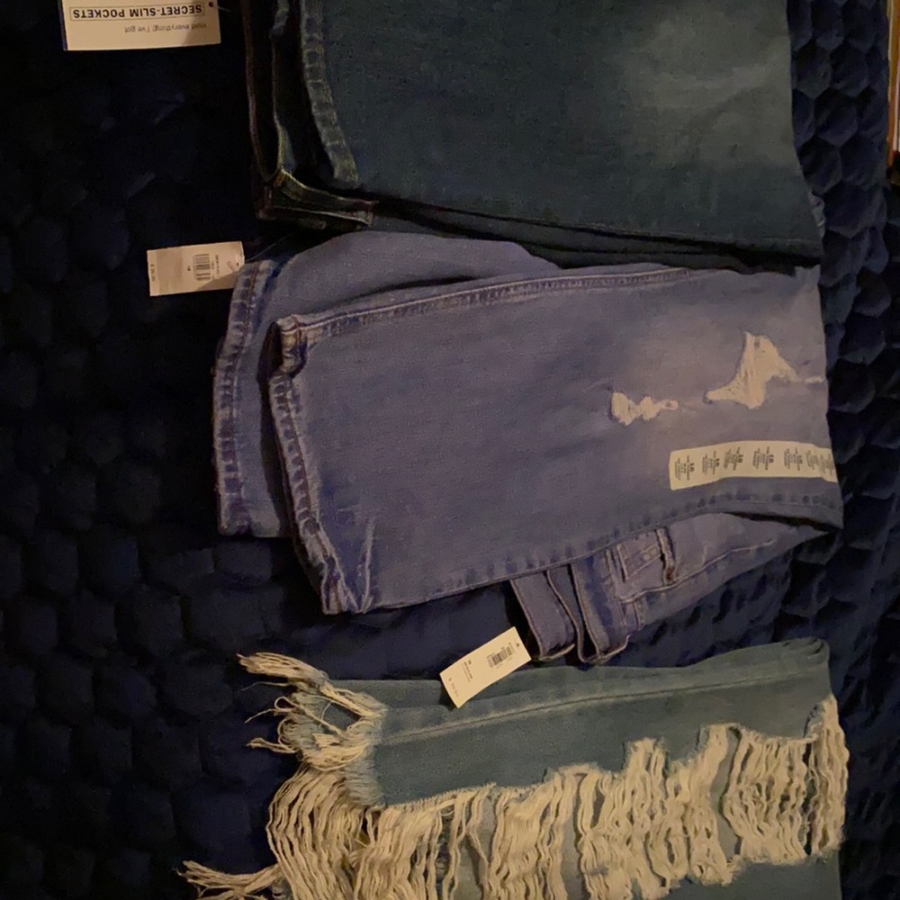 NWT 3 Pairs of Jeans Old Navy and Fashion Nova